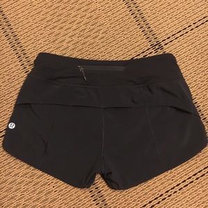 Lululemon speed shorts